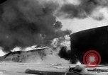 Image of oil fire Rotterdam Netherlands, 1954, second 6 stock footage video 65675050606