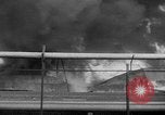 Image of oil fire Rotterdam Netherlands, 1954, second 13 stock footage video 65675050606