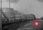 Image of oil fire Rotterdam Netherlands, 1954, second 15 stock footage video 65675050606