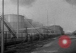 Image of oil fire Rotterdam Netherlands, 1954, second 16 stock footage video 65675050606