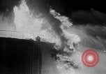 Image of oil fire Rotterdam Netherlands, 1954, second 22 stock footage video 65675050606
