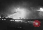 Image of oil fire Rotterdam Netherlands, 1954, second 28 stock footage video 65675050606