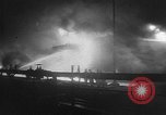 Image of oil fire Rotterdam Netherlands, 1954, second 29 stock footage video 65675050606