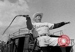 Standbild Cleveland Indians baseball team in Spring Training Tucson Arizona USA, 1954, aus Sekunde 6 historischem Filmmaterial Videoclip 65675050607