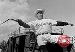 Standbild Cleveland Indians baseball team in Spring Training Tucson Arizona USA, 1954, aus Sekunde 7 historischem Filmmaterial Videoclip 65675050607
