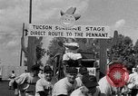 Standbild Cleveland Indians baseball team in Spring Training Tucson Arizona USA, 1954, aus Sekunde 10 historischem Filmmaterial Videoclip 65675050607