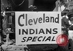 Standbild Cleveland Indians baseball team in Spring Training Tucson Arizona USA, 1954, aus Sekunde 13 historischem Filmmaterial Videoclip 65675050607
