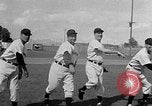 Standbild Cleveland Indians baseball team in Spring Training Tucson Arizona USA, 1954, aus Sekunde 17 historischem Filmmaterial Videoclip 65675050607