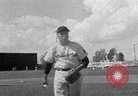 Standbild Cleveland Indians baseball team in Spring Training Tucson Arizona USA, 1954, aus Sekunde 19 historischem Filmmaterial Videoclip 65675050607