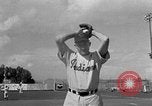 Standbild Cleveland Indians baseball team in Spring Training Tucson Arizona USA, 1954, aus Sekunde 28 historischem Filmmaterial Videoclip 65675050607