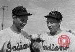 Standbild Cleveland Indians baseball team in Spring Training Tucson Arizona USA, 1954, aus Sekunde 35 historischem Filmmaterial Videoclip 65675050607