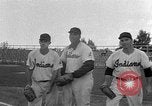 Standbild Cleveland Indians baseball team in Spring Training Tucson Arizona USA, 1954, aus Sekunde 37 historischem Filmmaterial Videoclip 65675050607