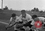 Standbild Cleveland Indians baseball team in Spring Training Tucson Arizona USA, 1954, aus Sekunde 38 historischem Filmmaterial Videoclip 65675050607