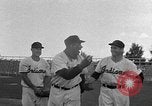 Standbild Cleveland Indians baseball team in Spring Training Tucson Arizona USA, 1954, aus Sekunde 39 historischem Filmmaterial Videoclip 65675050607