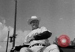 Standbild Cleveland Indians baseball team in Spring Training Tucson Arizona USA, 1954, aus Sekunde 43 historischem Filmmaterial Videoclip 65675050607