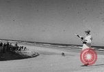 Standbild Motorrad Rennen Daytona Beach Florida USA, 1954, aus Sekunde 49 historischem Filmmaterial Videoclip 65675050610
