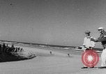 Standbild Motorrad Rennen Daytona Beach Florida USA, 1954, aus Sekunde 50 historischem Filmmaterial Videoclip 65675050610