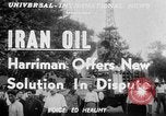 Image of Averell Harriman with Mohammad Mosaddeq Tehran Iran, 1951, second 14 stock footage video 65675050611