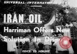 Image of Averell Harriman with Mohammad Mosaddeq Tehran Iran, 1951, second 17 stock footage video 65675050611