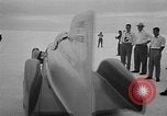 Standbild Ab Jenkins Bonneville Salt Flats Utah USA, 1951, aus Sekunde 15 historischem Filmmaterial Videoclip 65675050617