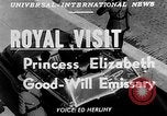 Image of Princess Elizabeth and Duke Phillip Toronto Ontario Canada, 1951, second 5 stock footage video 65675050619