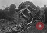 Image of train collision Austria, 1951, second 24 stock footage video 65675050620