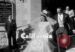 Image of Ralph Kiner and Nancy Chaffee Santa Barbara California USA, 1951, second 3 stock footage video 65675050621