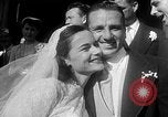 Image of Ralph Kiner and Nancy Chaffee Santa Barbara California USA, 1951, second 7 stock footage video 65675050621