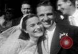 Image of Ralph Kiner and Nancy Chaffee Santa Barbara California USA, 1951, second 10 stock footage video 65675050621