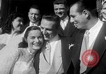 Image of Ralph Kiner and Nancy Chaffee Santa Barbara California USA, 1951, second 11 stock footage video 65675050621