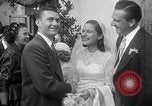 Image of Ralph Kiner and Nancy Chaffee Santa Barbara California USA, 1951, second 18 stock footage video 65675050621