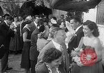 Image of Ralph Kiner and Nancy Chaffee Santa Barbara California USA, 1951, second 23 stock footage video 65675050621