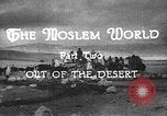Image of caravan caught in a sand storm in desert of Saudi Arabia Saudi Arabia, 1936, second 6 stock footage video 65675050625