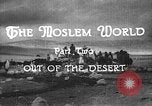 Image of caravan caught in a sand storm in desert of Saudi Arabia Saudi Arabia, 1936, second 13 stock footage video 65675050625
