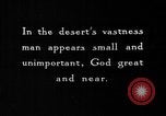 Image of caravan caught in a sand storm in desert of Saudi Arabia Saudi Arabia, 1936, second 43 stock footage video 65675050625