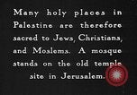 Image of Islamic design principles reflected in Mosque architecture Jerusalem Palestine, 1936, second 58 stock footage video 65675050626