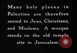 Image of Islamic design principles reflected in Mosque architecture Jerusalem Palestine, 1936, second 61 stock footage video 65675050626