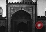 Image of Muslims performing namaz (Salat) Delhi India, 1936, second 50 stock footage video 65675050628