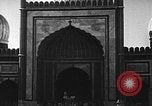 Image of Muslims performing namaz (Salat) Delhi India, 1936, second 51 stock footage video 65675050628