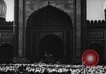 Image of Muslims performing namaz (Salat) Delhi India, 1936, second 53 stock footage video 65675050628