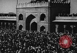 Image of Muslims performing namaz (Salat) Delhi India, 1936, second 56 stock footage video 65675050628