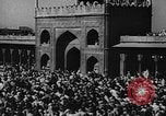 Image of Muslims performing namaz (Salat) Delhi India, 1936, second 59 stock footage video 65675050628