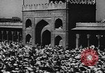 Image of Muslims performing namaz (Salat) Delhi India, 1936, second 60 stock footage video 65675050628