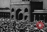 Image of Muslims performing namaz (Salat) Delhi India, 1936, second 61 stock footage video 65675050628