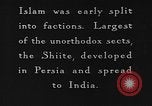 Image of Shia Muslims commemorate death of Ali, Mohammed's son-in-law India, 1936, second 8 stock footage video 65675050629