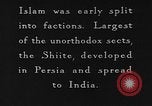 Image of Shia Muslims commemorate death of Ali, Mohammed's son-in-law India, 1936, second 10 stock footage video 65675050629