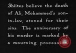 Image of Shia Muslims commemorate death of Ali, Mohammed's son-in-law India, 1936, second 29 stock footage video 65675050629