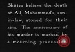 Image of Shia Muslims commemorate death of Ali, Mohammed's son-in-law India, 1936, second 33 stock footage video 65675050629