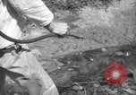 Image of man with container on his back Caracas Venezuela, 1940, second 33 stock footage video 65675050648