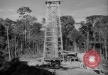 Image of oil derrick Caracas Venezuela, 1940, second 43 stock footage video 65675050651